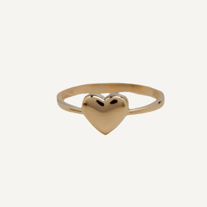 Gold Heart Ring