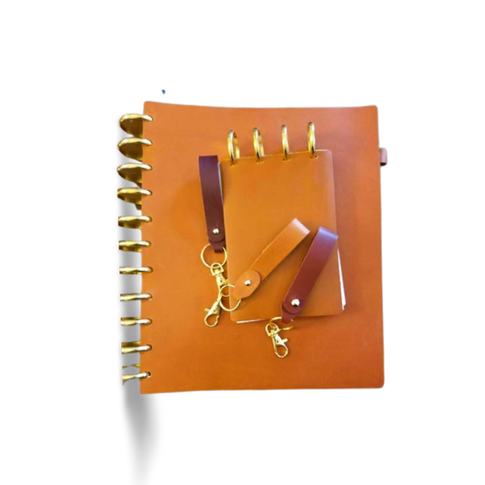 leather note book small